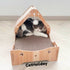 CatHoliday เตียงไม้ฝนเล็บ ที่ลับเล็บแมว ที่นอนแมว