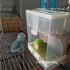 กล่องให้อาหารนก รุ่นตะขอ ที่ให้อาหารนก