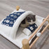 เตียงไม้แมว เตียงนอนสัตว์เลี้ยง ที่นอนแมว ที่นอนสุนัข ที่นอนสัตว์เลี้ยง