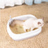 กระบะทรายเหลี่ยม ห้องน้ำแมว กระบะทรายแมว