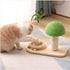 CatHoliday ลับเล็บเห็ดพร้อมรางบอล ของเล่นแมว ที่ฝนเล็บแมว