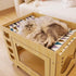 CatHoliday กล่องไม้ TV  กล่องไม้แมว กล่องนอนแมว ที่นอนแมว
