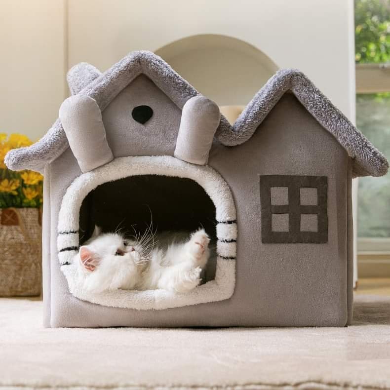 CatHoliday บ้านผ้า V2 ที่นอนแมว ที่นอนสุนัข ที่นอนสัตว์เลี้ยง