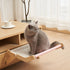 CatHoliday เปลไม้ติดขอบเตียง เปลแมว ที่นอนแมว