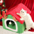 CatHoliday บ้านผ้าคริสต์มาส ที่นอนแมว ที่นอนสุนัข ที่นอนสัตว์เลี้ยง