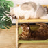 CatHoliday เปลไม้แมว 2 ชั้น ที่นอนแมว ที่นอนสัตว์เลี้ยง