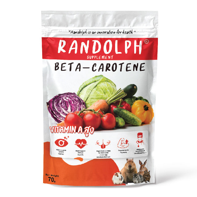 CatHoliday วิตามินเสริม Randolph Supplement อาหารเสริม สำหรับกระต่าย หนู และสัตว์ฟันแทะ