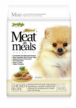CatHoliday เจอร์ไฮ มีท แอส มีลล์ jerhigh meat as meal 500g อาหารสุนัข เกรดซุปเปอร์พรีเมี่ยม