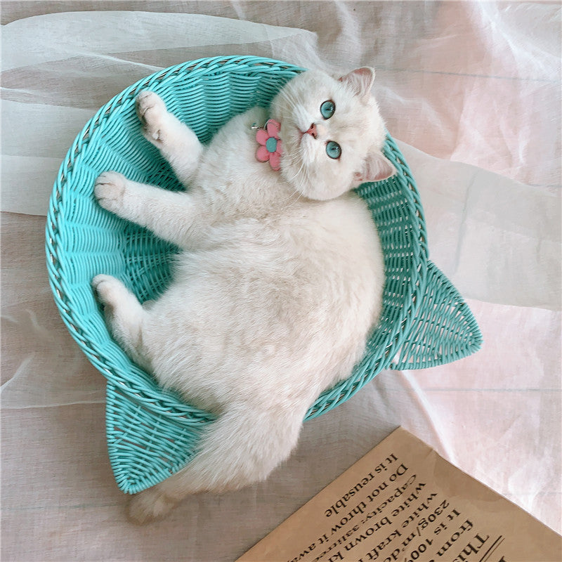 CatHoliday ตะกร้าแมวนอน ที่นอนแมว ที่นอนสัตว์เลี้ยง