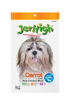 CatHoliday Jerhigh stick เจอร์ไฮ สติ๊ก ขนมสุนัข ขนมสัตว์เลี้ยง