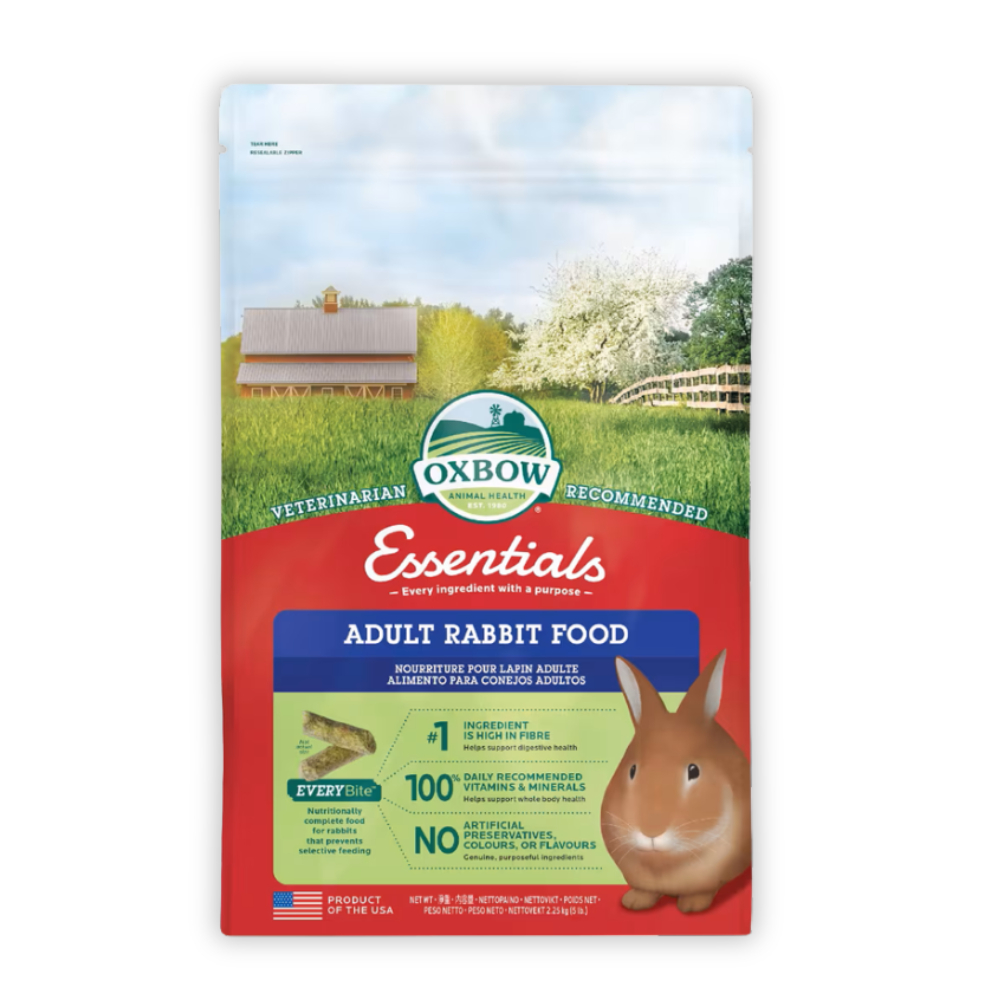 CatHoliday อาหารเม็ด Oxbow Essentials ขนาด 3-5 LB สำหรับกระต่าย แกสบี้ หนู ชินชิล่า Rabbit Food Chinchilla Guinea Pig - Image 2