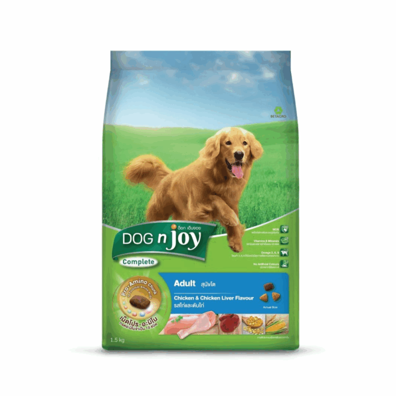 CatHoliday อาหารสุนัข Dog n joy ด็อกเอ็นจอย [ขนาด 3 กิโลกรัม] อาหารเม็ดสุนัข - Image 5