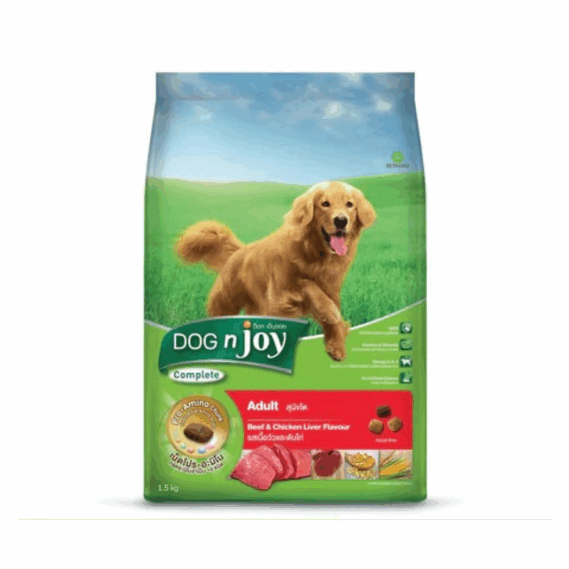 CatHoliday อาหารสุนัข Dog n joy ด็อกเอ็นจอย [ขนาด 3 กิโลกรัม] อาหารเม็ดสุนัข - Image 7