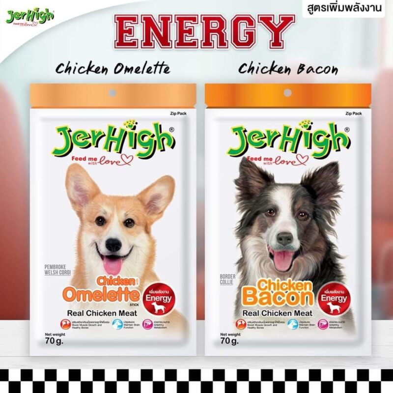 (400 G) Jerhigh stick real chicken meat เจอร์ไฮ สติ๊ก ขนมสุนัข ขนมสัตว์เลี้ยง - Image 4