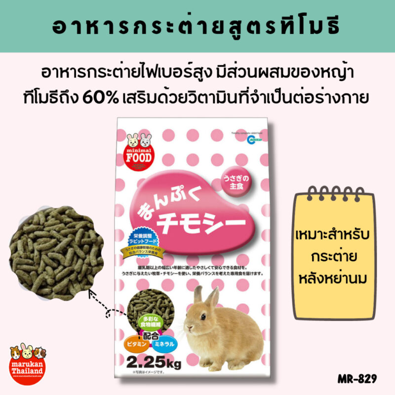 CatHoliday มารุคัง อาหารกระต่ายสูตรทิโมธี Marukan อาหารกระต่าย - Image 2