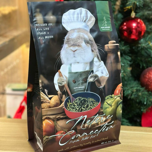 CatHoliday โฮ๊ป อาฮาล Hope Arharn อาหารกระต่าย 1 กิโลกรัม อาหารกระต่ายสำหรับทุกวัย - Image 4